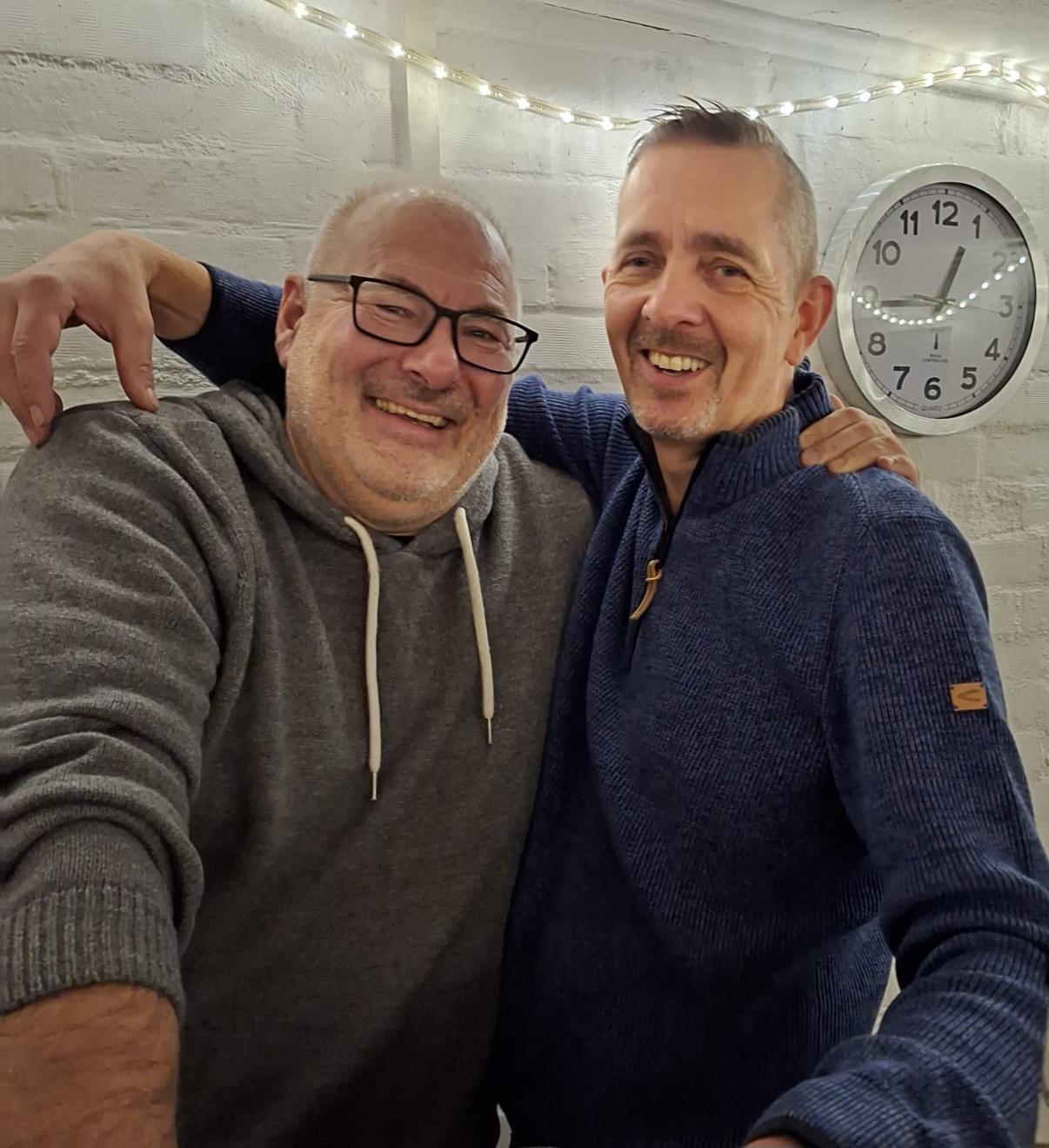 Ole Enstipp (54) und Jörg Beyer (58)