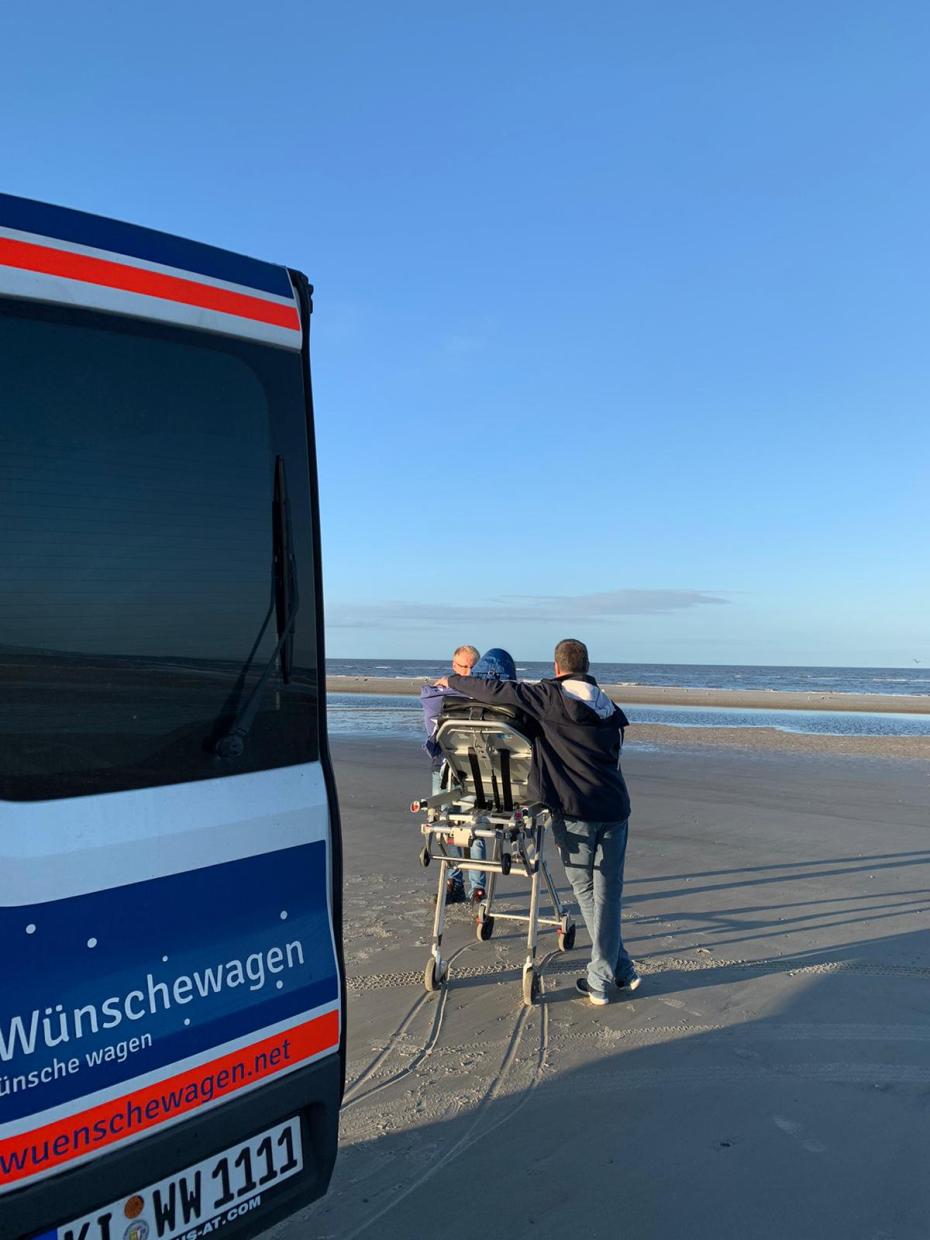 Am Strand von St. Peter-Ording