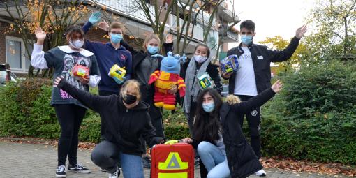 Zuwachs beim ASB-Schulsanitätsdienst an der Bertha-von-Suttner-Schule Zuwachs beim ASB-Schulsanitätsdienst an der Bertha-von-Suttner-Schule